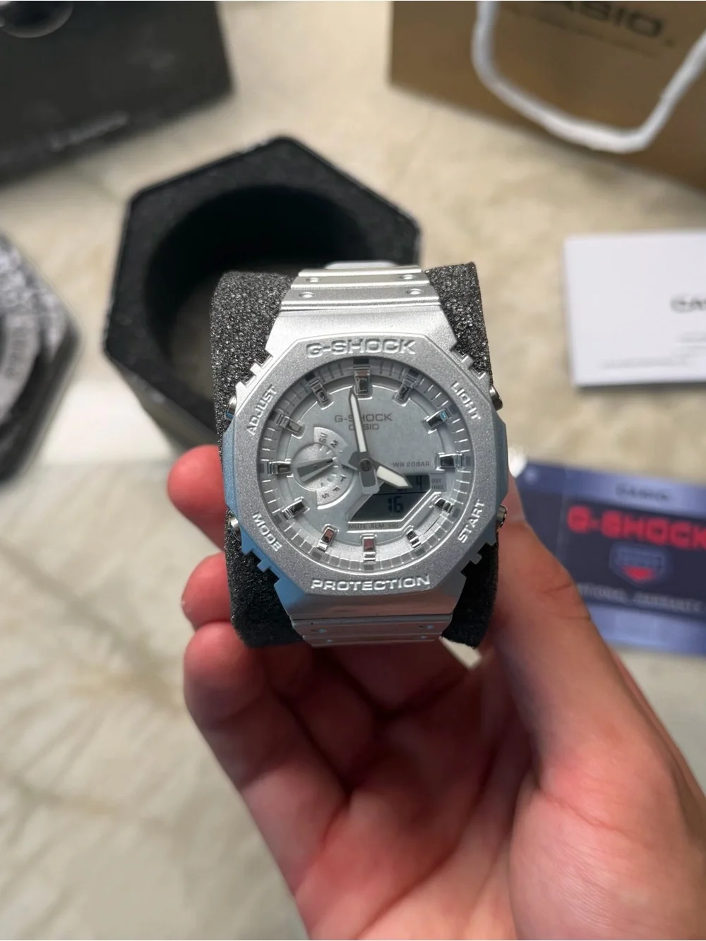 Casio G-Shock Men's gray Resin Sport Watch - Tough Shock-Resistant Style